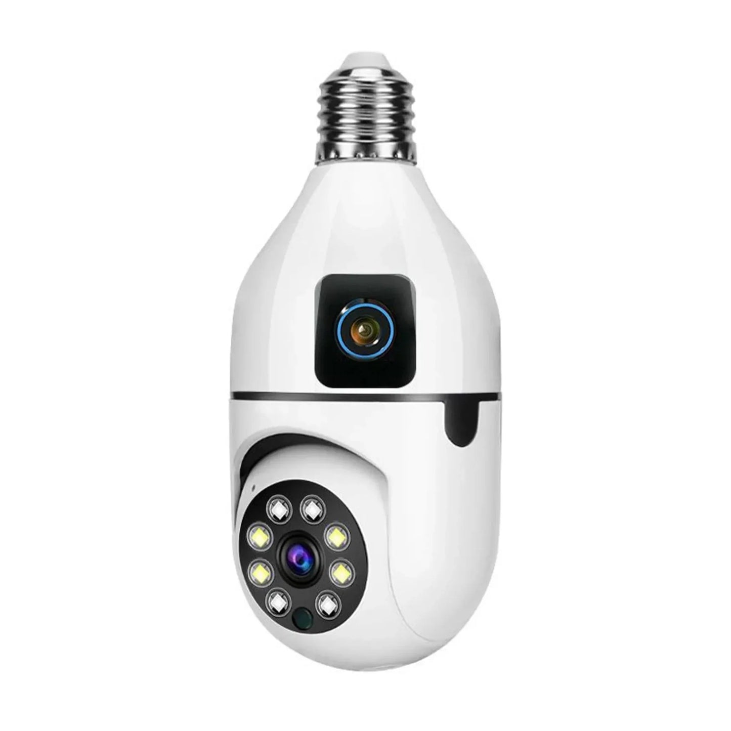 SPE27-2 Dual Lens Bulb Camera 1080P WiFi Panoramic Night Vision Motion Detection with V380 Pro App Price in Pakistan | Dynsol.pk - dynsol