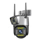 SPZ-702 2 Camera Lens WiFi Outdoor 4MP Color Night Vision with V380 Pro App Price in Pakistan | Dynsol.pk - dynsol