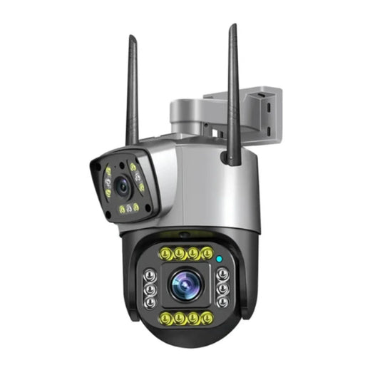 SPZ-702 2 Camera Lens WiFi Outdoor 4MP Color Night Vision with V380 Pro App Price in Pakistan | Dynsol.pk - dynsol