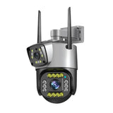 SPZ-702 2 Camera Lens WiFi Outdoor 4MP Color Night Vision with V380 Pro App Price in Pakistan | Dynsol.pk - dynsol