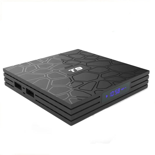 Android Smart TV Box T9 4GB + 64GB Quad Core 4K Ultra HD 9.0 V - dynsol