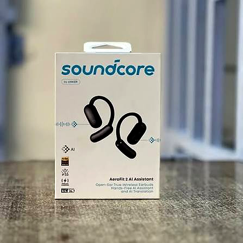 Soundcore AeroFit 2 AI – Open-Ear Comfort, AI Translation & Wireless Charging