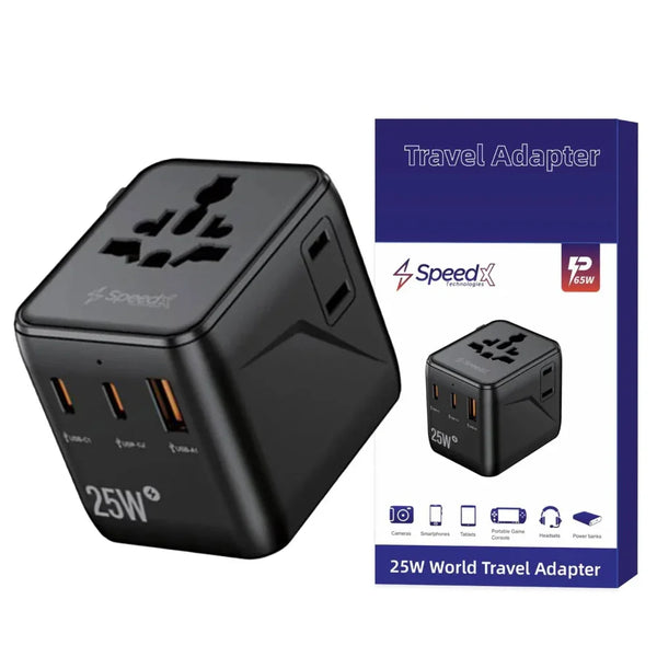 Speed X SP-TCW02 Universal Adapter Price in Pakistan - dynsol