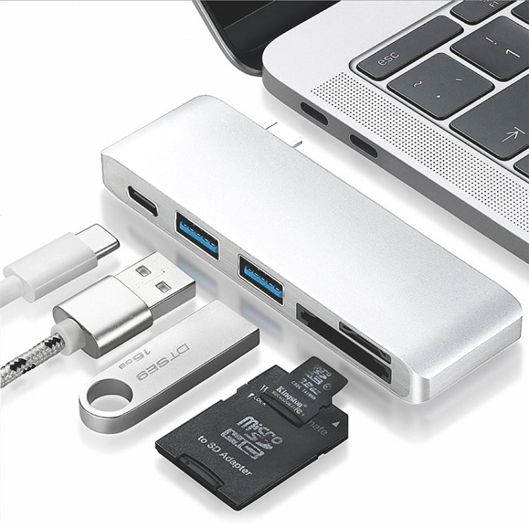 basix T5 5 in 1 USB-C HUB Adapter