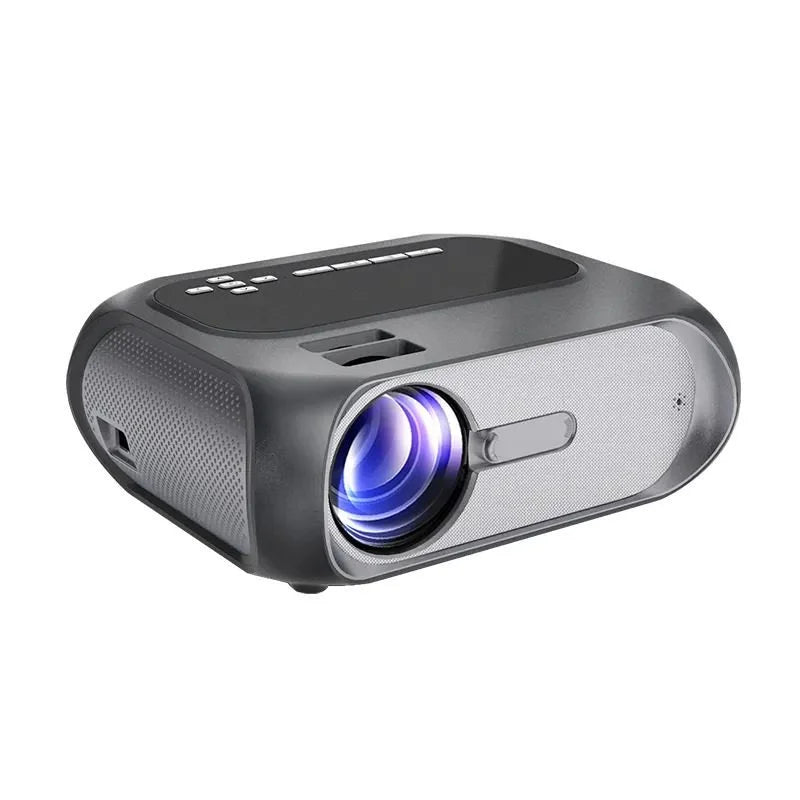 T7 Wifi Hd 1080p Multimedia Projector With Higher Resolution Plus Brightness Silver Colour