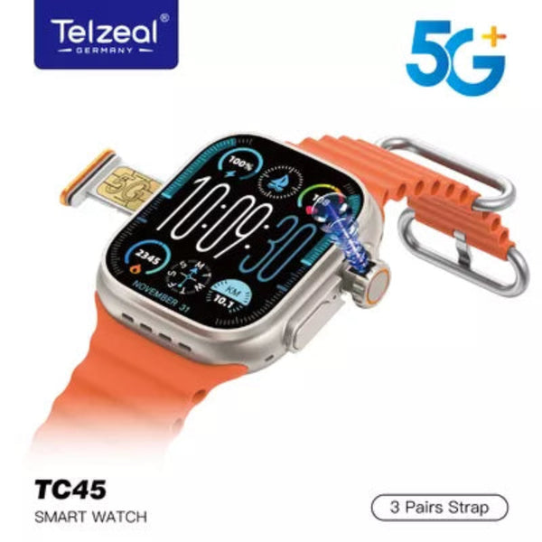 Telzeal TC45 5G Smart Watch Price in Pakistan | dynsol.pk