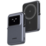 UGREEN 45327 Uno 10000mAh Magnetic Wireless Power Bank 20W with TFT Display
