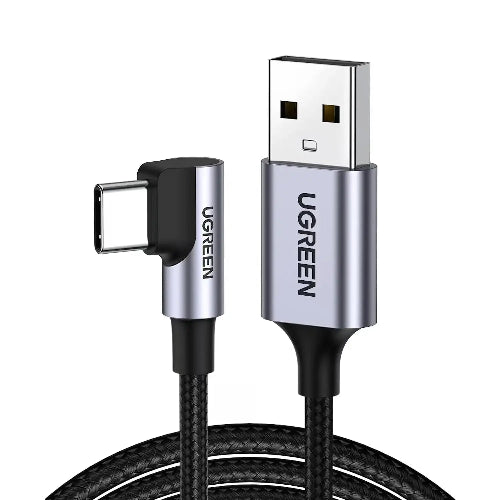 UGREEN US284 Angled USB-C to USB-A 3A Fast Charging Cable 50941