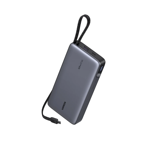 UGREEN PB721 20000mAh 130W PD 3-Port Power Bank with TFT Smart Display
