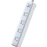 UGREEN four position power socket with master control switch
