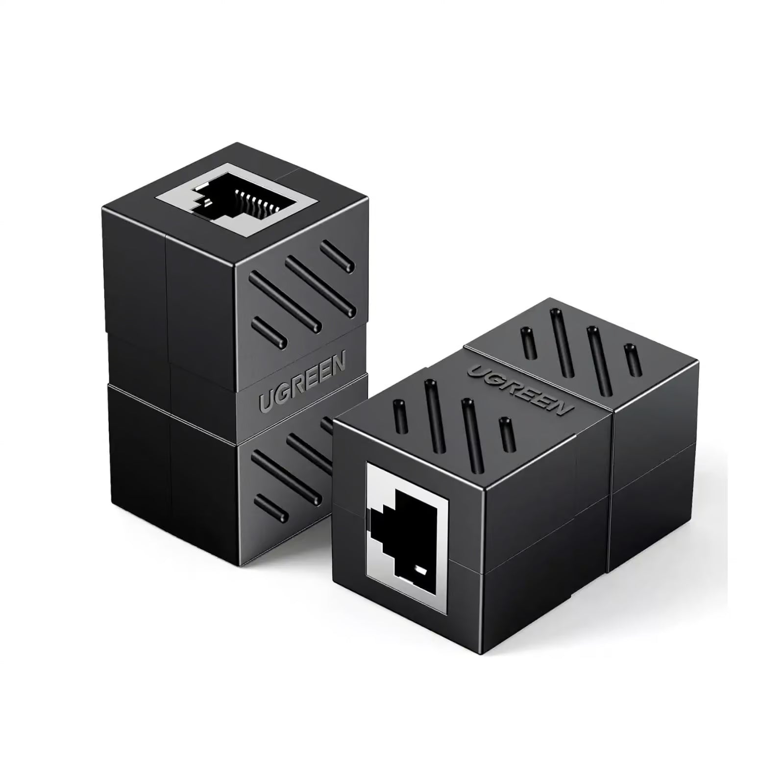 UGREEN 20390 RJ45 Coupler F/F Black – Best Price in Pakistan | Dynsol.pk - dynsol