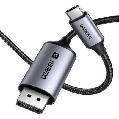 UGREEN 25158 USB-C to DisplayPort Cable 8K 60Hz – 2m | Best Price in Pakistan | dynsol.pk - dynsol