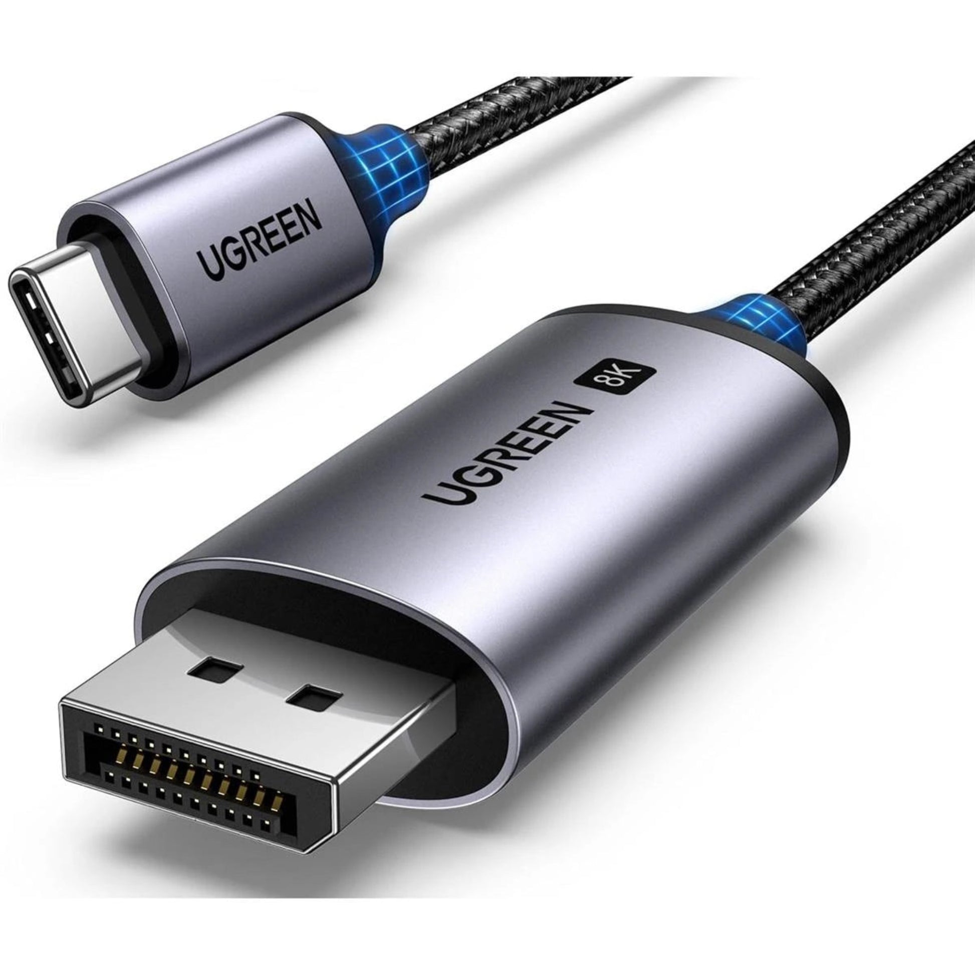 UGREEN 25839 USB-C to DisplayPort 1.4 8K Cable – 3M – Best Price in Pakistan | dynsol.pk