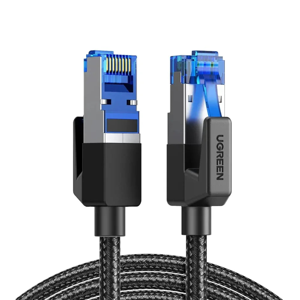 UGREEN 30795 Cat 8 Ethernet Cable (10 Meter) High Speed Braided 40Gbps 2000MHz – Best Price in Pakistan | Dynsol.pk - dynsol