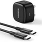 UGREEN 50577 PD 25W Fast Charger UK + USB‑C to USB‑C MFi Certified Cable (2m) Price in Pakistan | dynsol.pk - dynsol