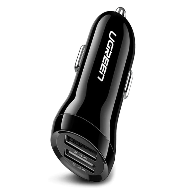 UGREEN 50875 Dual 24W Car Charger – Best Price in Pakistan | dynsol.pk - dynsol