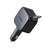 UGREEN 55212 60W 2C+A With Retractable Cable Car Charger – Price in Pakistan