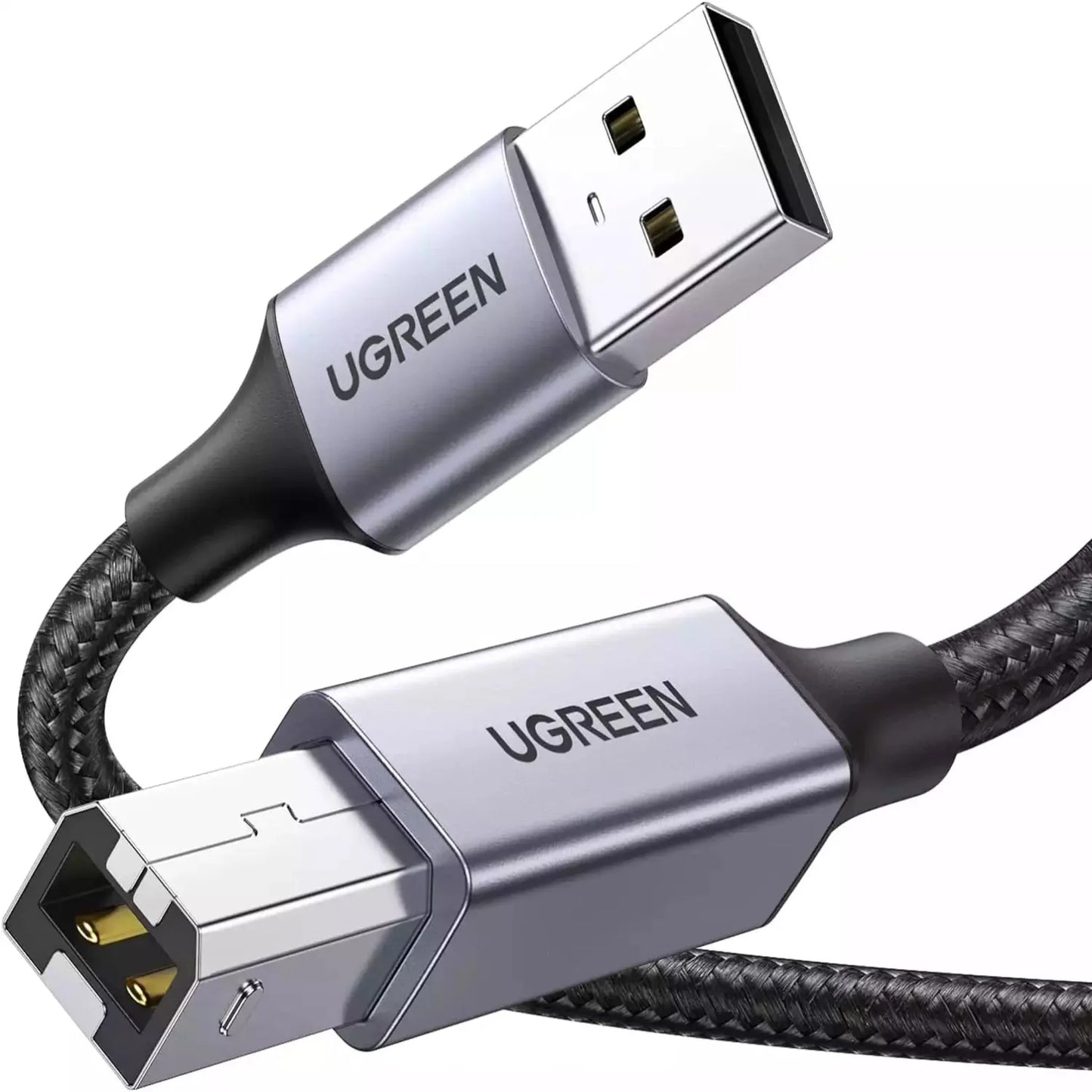 UGREEN 80803 USB‑A to USB‑B 2.0 Printer Cable – 2M (Black) – Best Price in Pakistan | dynsol.pk - dynsol