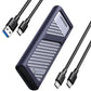 Ugreen 90408 10Gbps M.2 NVMe SATA SSD Hard Drive Enclosure With 2 Cables
