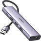 Ugreen 60554 USB 3.0 to Ethernet 5-in-1 Multiport Hub