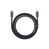 BASEUS Flash Series 2 USB4 Full-Featured Data Cable Type-C to Type-C – 240W, 1M (Cluster Black) - dynsol