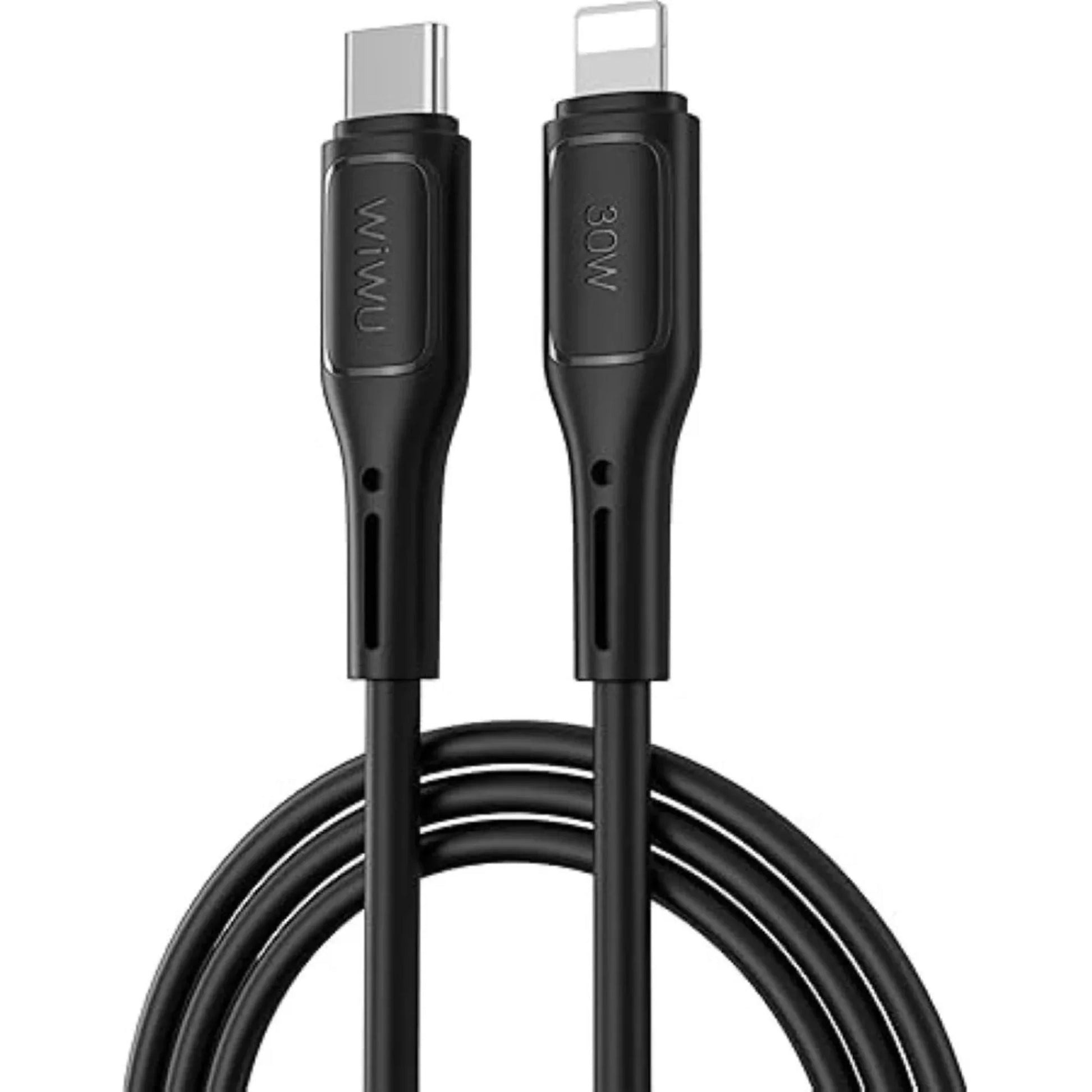 WI-C043 Type-C to C and Type-C to Lightning Cable Black/White Best Price in Pakistan | Dynsol.pk - dynsol