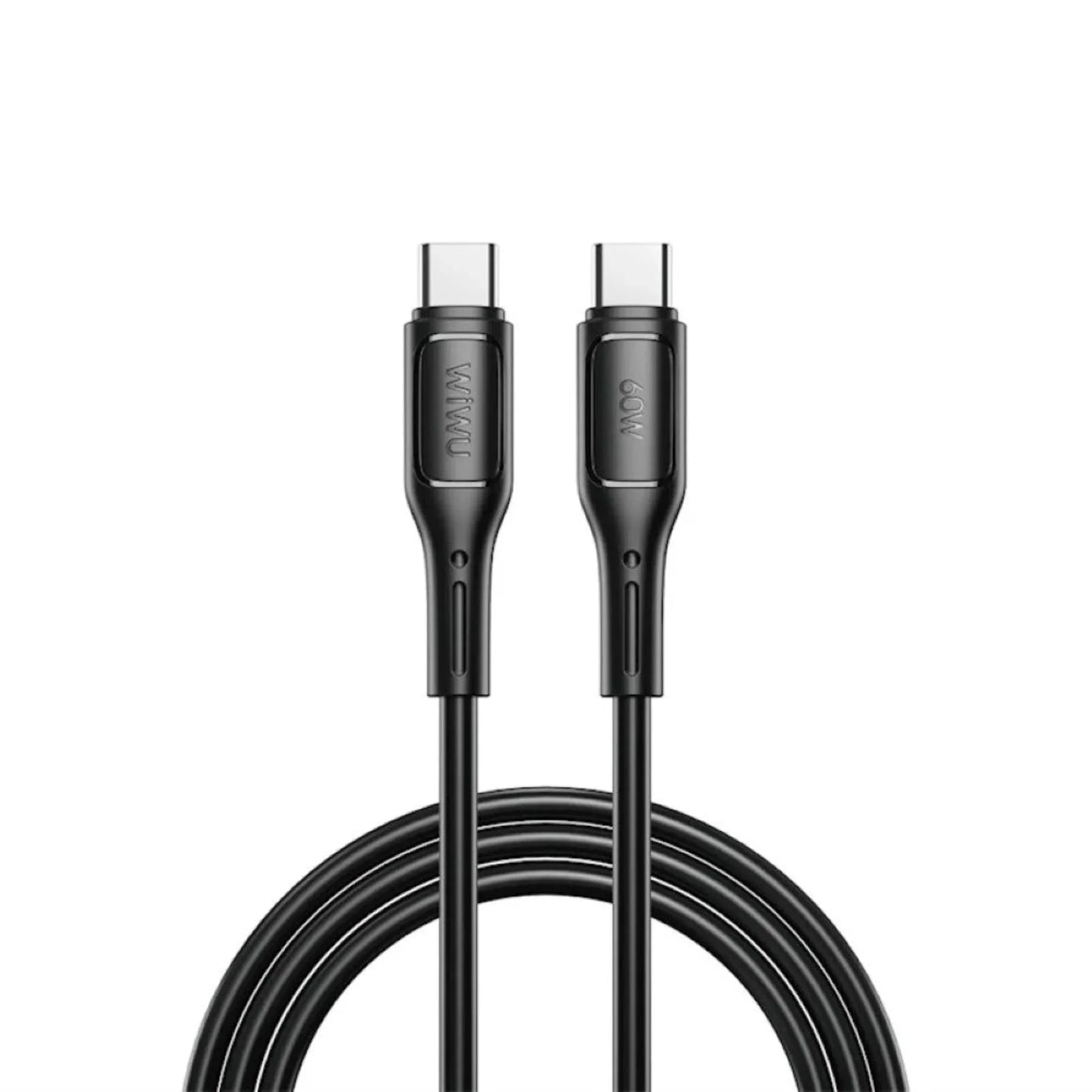 WI-C043 Type-C to C and Type-C to Lightning Cable Black/White Best Price in Pakistan | Dynsol.pk - dynsol
