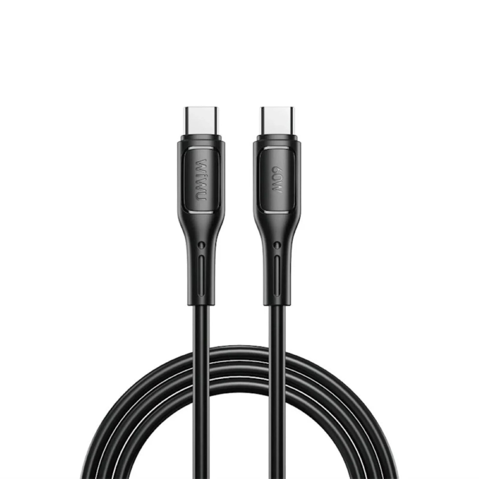 WI-C043 Type-C to C and Type-C to Lightning Cable Black/White Best Price in Pakistan | Dynsol.pk - dynsol