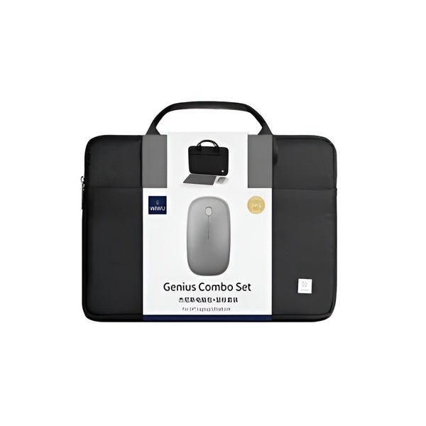 WIWU Genius Combo 3 in 1 Laptop Bags and Mouse Pad Set – Best Price in Pakistan | Dynsol.pk