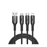 WIWU WI-C045 USB to 3-in-1 Cable - Black Best Price in Pakistan | Dynsol.pk - dynsol