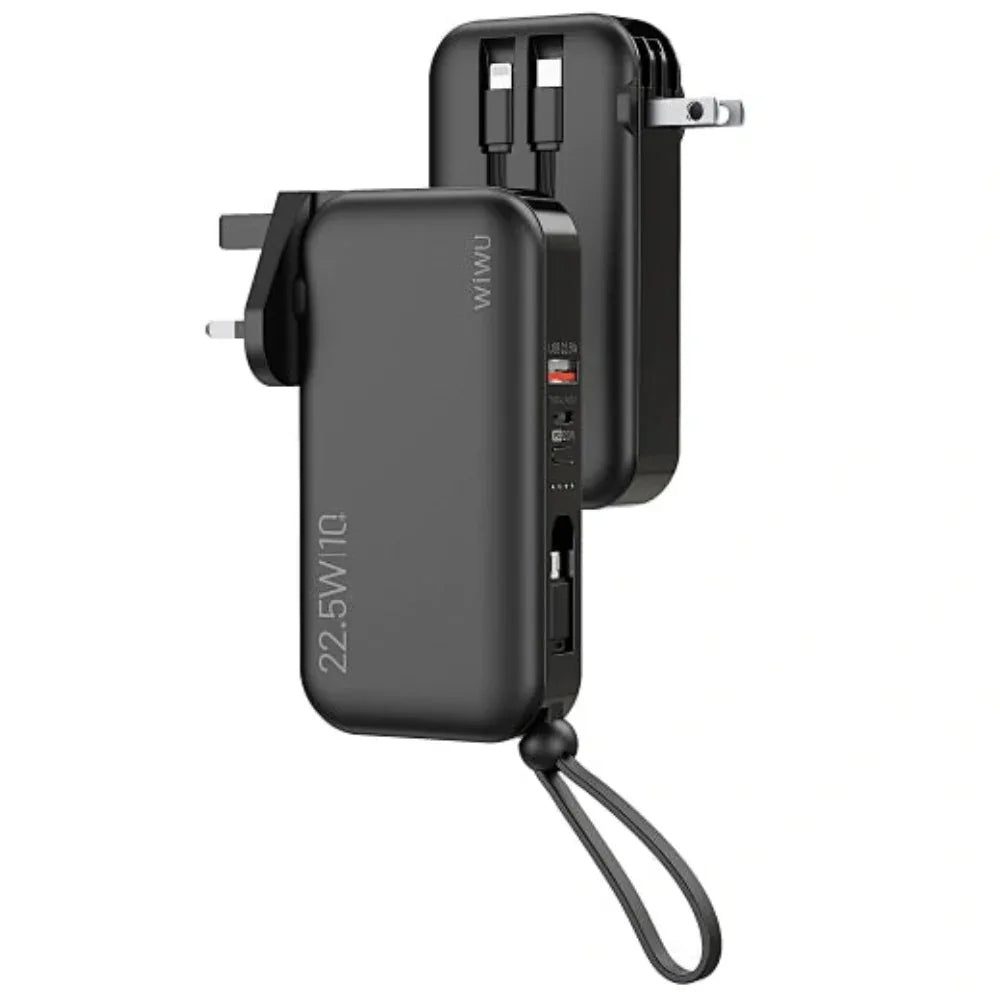 WIWU Wi-P004 Trunk Series 10,000mAh Power Bank – Best Price in Pakistan | dynsol.pk - dynsol