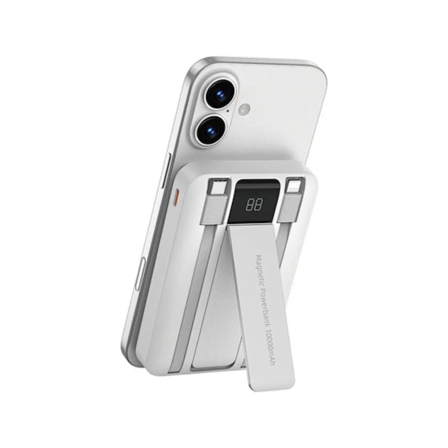 WiWU Wi-P061 10000mAh Power Bank Built-in C &amp; L Cables Best Price in Pakistan | Dynsol.pk - dynsol