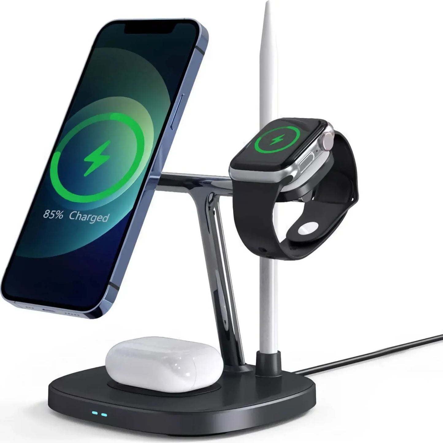 WiWU Wi-W032 Magnetic Cableless Charger 4-in-1 – Best Price in Pakistan | Dynsol.pk - dynsol