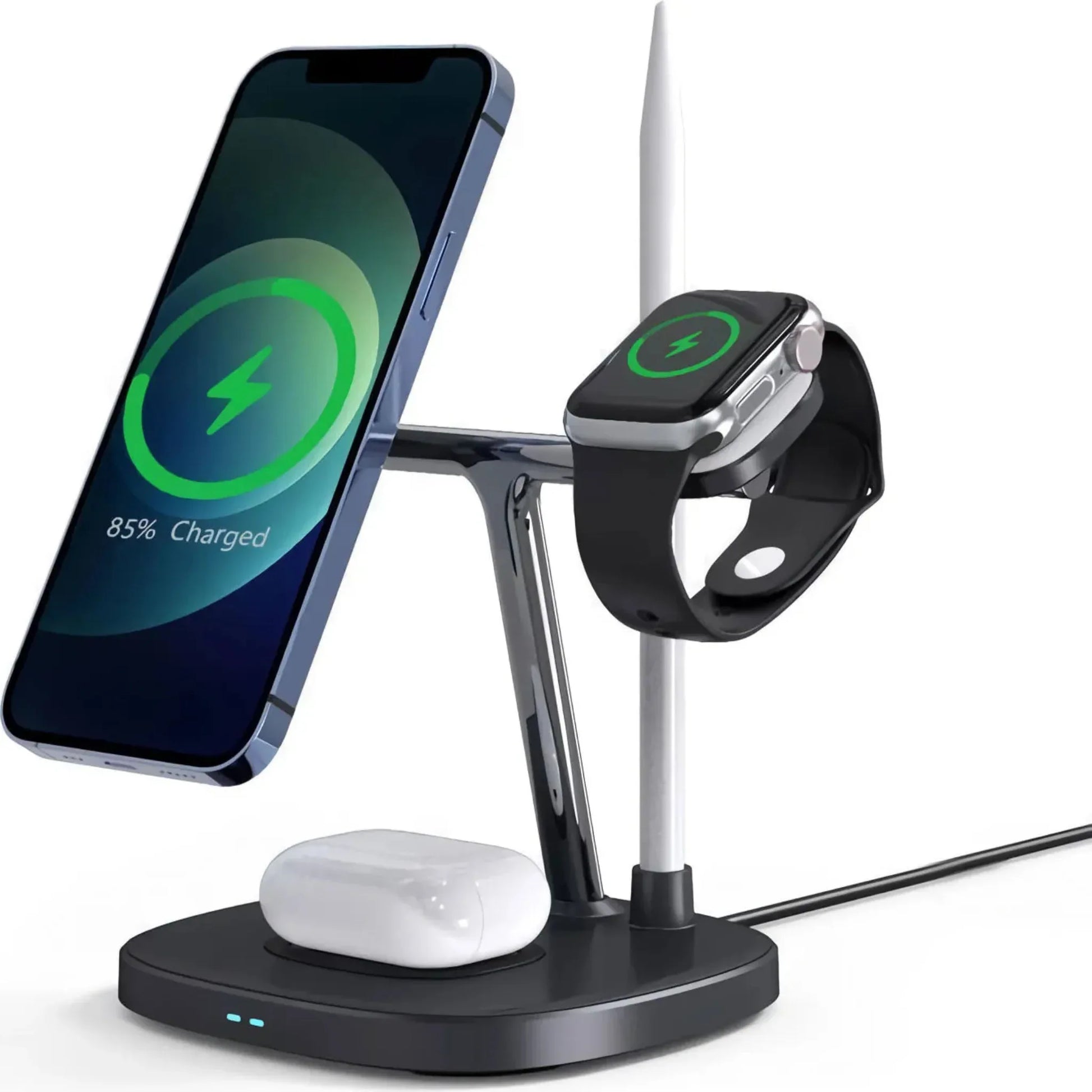 WiWU Wi-W032 Magnetic Cableless Charger 4-in-1 – Best Price in Pakistan | Dynsol.pk - dynsol