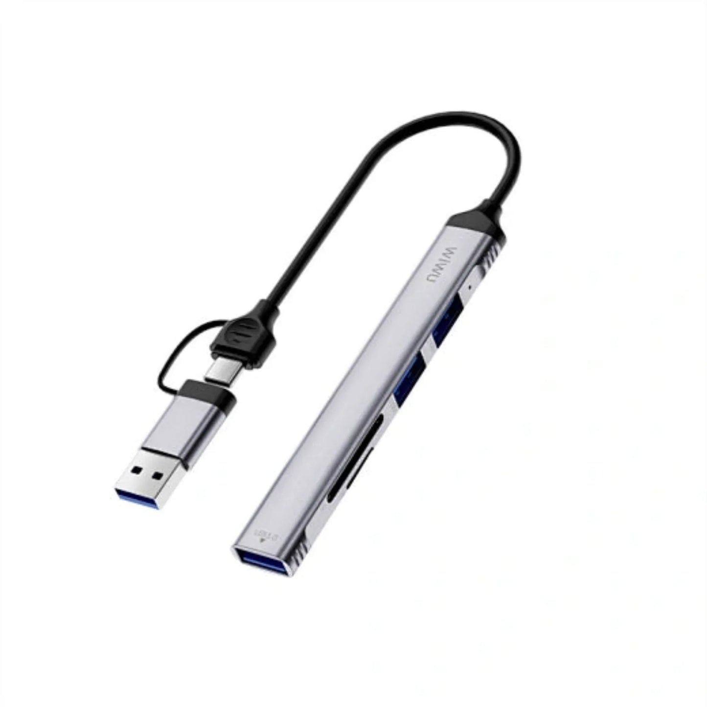 Wiwu 5 in 1 Type-C USB-A Hub Multiplier WI-HB003 Zolo Series Best Price in Pakistan | Dynsol.pk - dynsol
