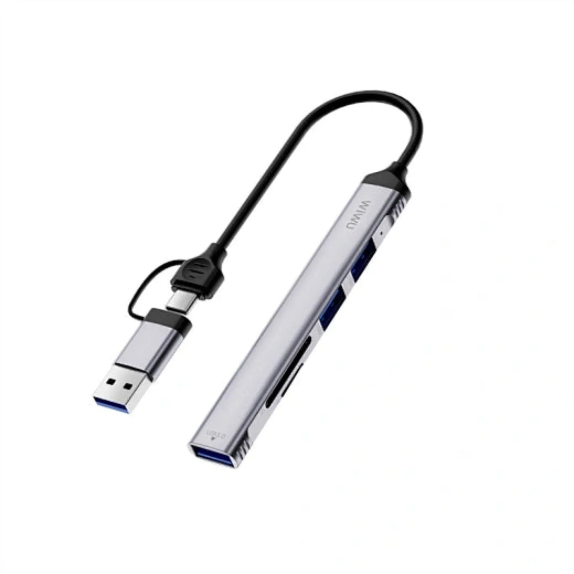 Wiwu 5 in 1 Type-C USB-A Hub Multiplier WI-HB003 Zolo Series Best Price in Pakistan | Dynsol.pk - dynsol