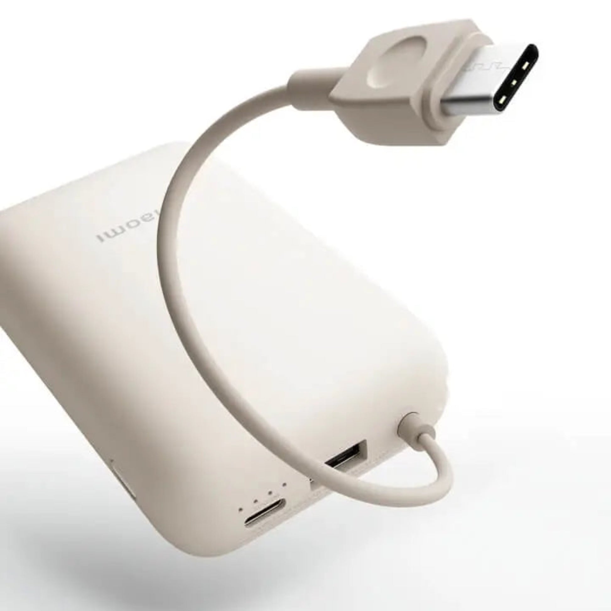 Xiaomi Power Bank 10000mAh Integrated Cable TAN / Ice Blue – Best Price in Pakistan | Dynsol.pk