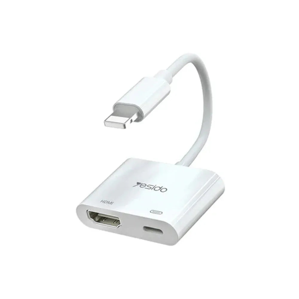 Yesido HM06 Lightning to HDMI Audio Video Adapter Price in Pakistan | dynsol.pk - dynsol