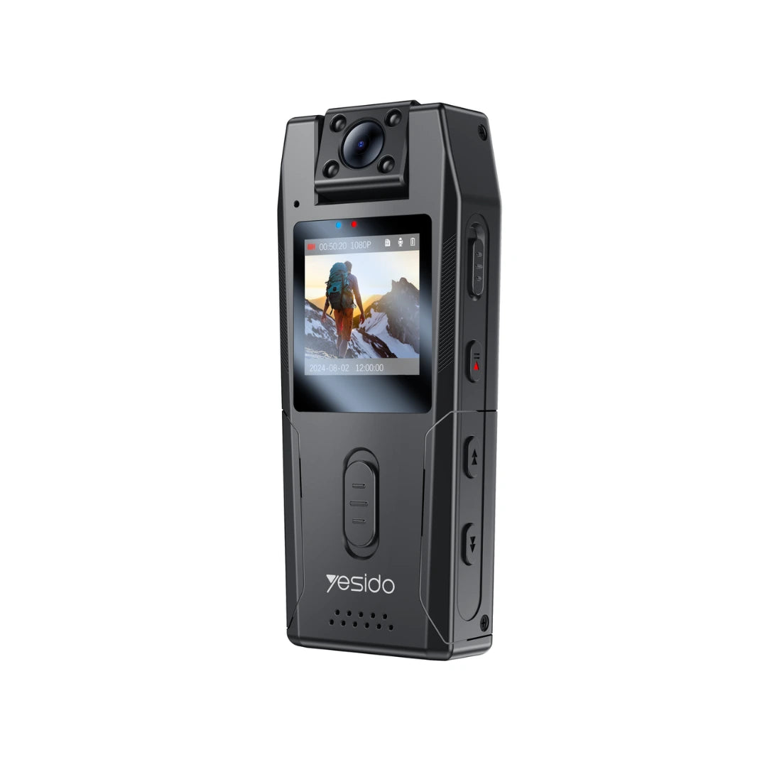 Yesido KM25 Body Camera 1.3-inch Screen 180 Rotating Body Camera | Best Price in Pakistan | dynsol.pk
