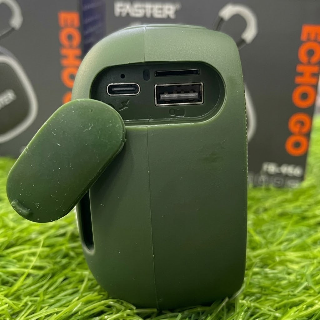 Faster FS-956 Echo Go Speaker – Wireless Audio, Compact Design, 52mm Driver