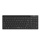 A4Tech FBX70C black Bluetooth wireless rechargeable keyboard with Type-C charging and multi-device support