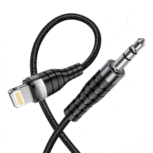 Faster M1 Lightning to 3.5mm Audio Cable – Lightning input & 3.5mm audio connection