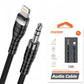 Faster M1 Lightning to 3.5mm Audio Cable – Lightning input & 3.5mm audio connection
