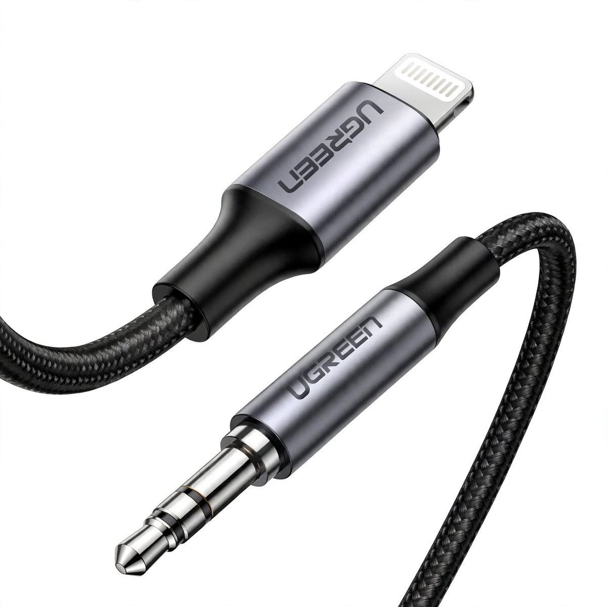 Faster M1 Lightning to 3.5mm Audio Cable – Lightning input & 3.5mm audio connection