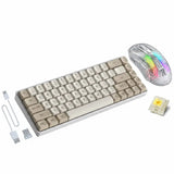 AIGO Tri Mode Keyboard A68 RGB Wireless Mechanical Gaming Keyboard Dynsol Pakistan