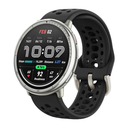 Amazfit Active 2 Smart Watch front view with premium AMOLED display