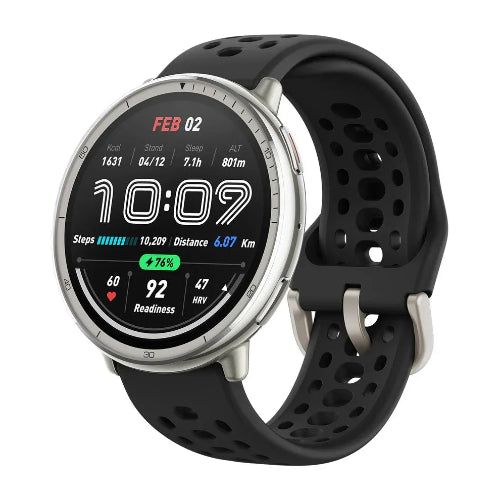 Amazfit Active 2 Smart Watch front view with premium AMOLED display