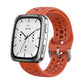 Amazfit Active 2 Square Smartwatch red color with square AMOLED display, sapphire glass and smart fitness features