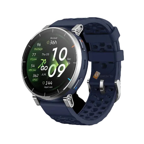 Amazfit Active 3 Premium Blue Smartwatch with AMOLED Display and GPS in Pakistan