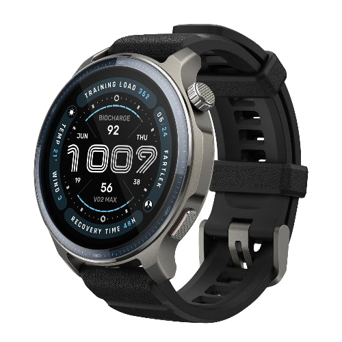 Amazfit Balance 2 Smartwatch with AMOLED display, GPS tracking, health monitoring and premium black design in Pakistan